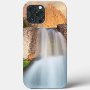 USA, California, Inyo National Forest. Waterfall iPhone 13 Pro Max Case