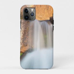 USA, California, Inyo National Forest. Waterfall iPhone 11 Pro Case