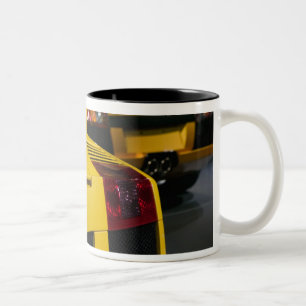 USA, California, Los Angeles: Los Angeles Auto 2 Two-Tone Coffee Mug