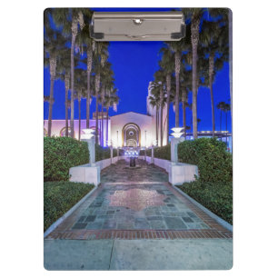 USA, California, Los Angeles, Union Station Clipboard