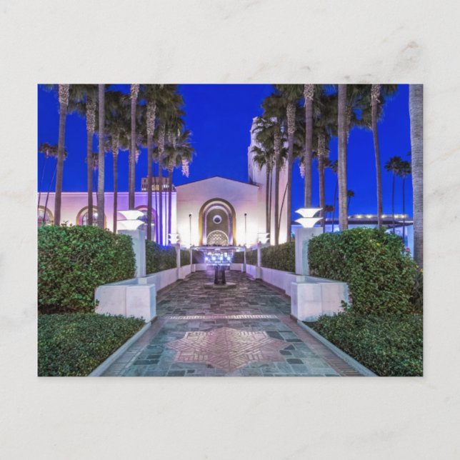 USA, California, Los Angeles, Union Station Postcard (Front)