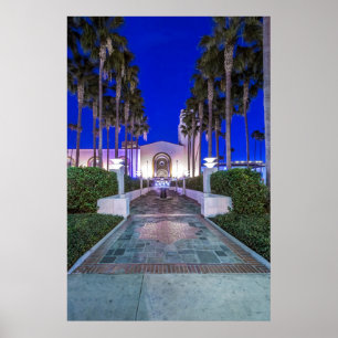 USA, California, Los Angeles, Union Station Poster