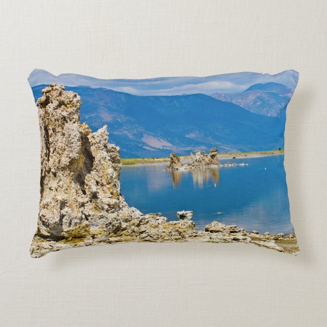 USA, California, Mono Lake South Tufa Reserve Decorative Cushion (Front)