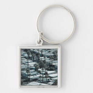 USA, California, Palm Springs. Trailer Park on Key Ring