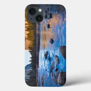 USA, California. Rocky Reflections In Merced iPhone 13 Case