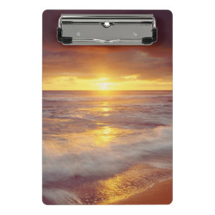 USA, California, San Diego. Sunset Cliffs beach Mini Clipboard
