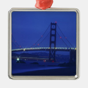 USA, California, San Francisco. Golden Gate 2 Metal Ornament