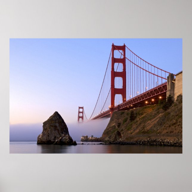 USA, California, San Francisco. Golden Gate 3 Poster (Front)