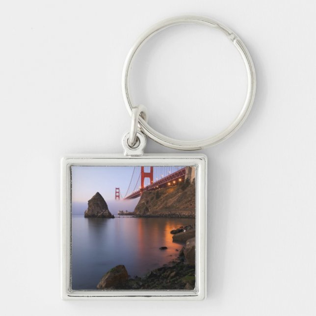 USA, California, San Francisco. Golden Gate Key Ring (Front)