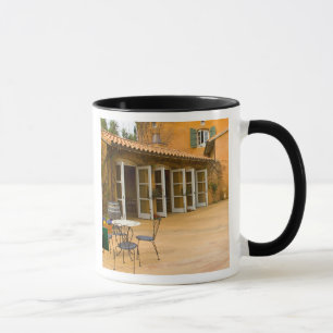 USA, California, Sonoma Valley, Patio at Viansa Mug