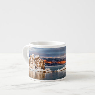 USA, California, Sunrise at Mono Lake Espresso Cup