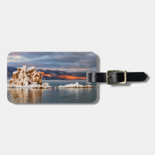 USA, California, Sunrise at Mono Lake Luggage Tag