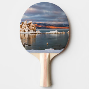 USA, California, Sunrise at Mono Lake Ping Pong Paddle