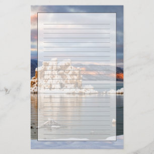 USA, California, Sunrise at Mono Lake Stationery