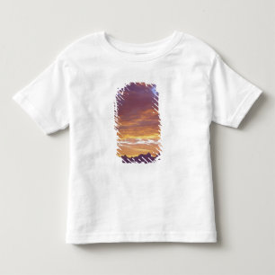 USA, California, Sunset over the Sierra Nevada Toddler T-Shirt