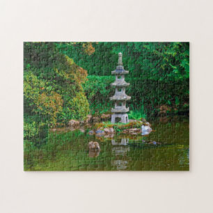 USA, California. View Of A Pond Jigsaw Puzzle