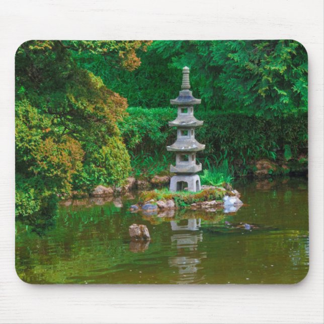 USA, California. View Of A Pond Mouse Pad (Front)