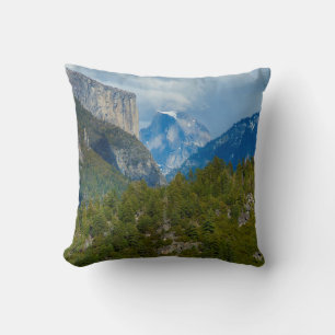 USA, California. View Of Half Dome In Yosemite Cushion