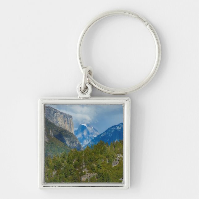 USA, California. View Of Half Dome In Yosemite Key Ring (Front)