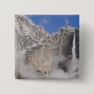 USA, California, Yosemite National Park. 15 Cm Square Badge