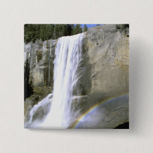 USA, California, Yosemite National Park. Vernal 15 Cm Square Badge