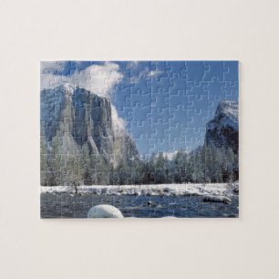USA, California, Yosemite NP. The Merced River, Jigsaw Puzzle