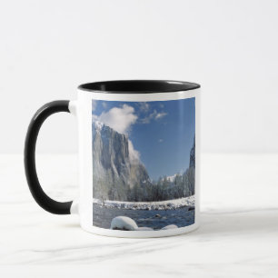 USA, California, Yosemite NP. The Merced River, Mug