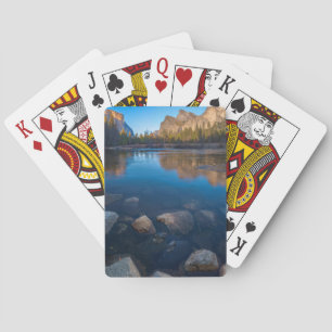 USA, California. Yosemite Valley View 2 Playing Cards