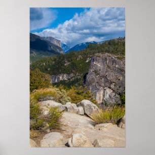 USA, California. Yosemite Valley Vista Poster