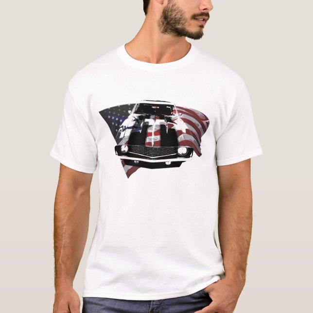 USA  Camaro T-Shirt (Front)