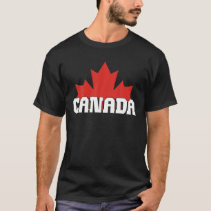 USA Canada Flag For American Canadian Canada Day T-Shirt