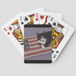 USA Cat Playing Cards