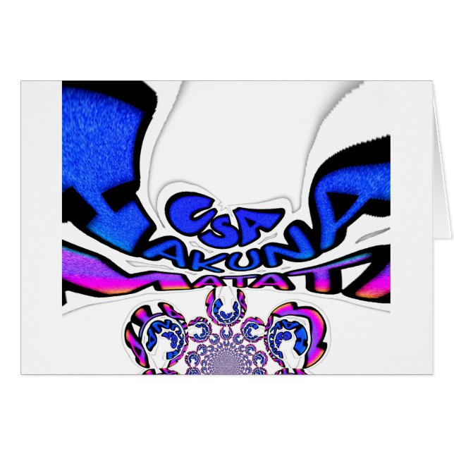 USA Celebration: Lovely Fun Text Art Dynamic Vibes (Front Horizontal)