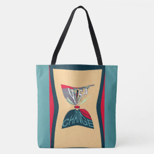 Usa Change Beautiful Amazing Text Quote Design Tote Bag