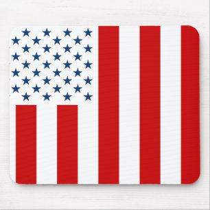 USA Civil Flag of Peacetime Mouse Pad