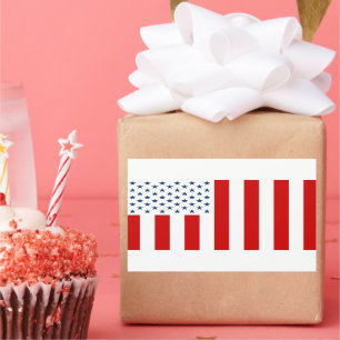 USA Civil Flag of Peacetime Rectangular Sticker