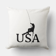 USA Climbing Silhouette Minimalist Decor
