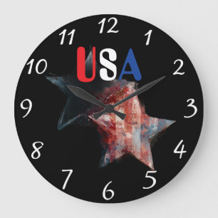 USA Clock