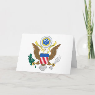 USA Coat Of Arms gccnt Card