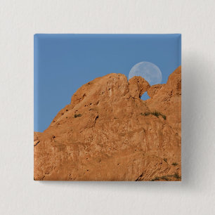 USA, Colorado, Colorado Springs, Garden of the 15 Cm Square Badge