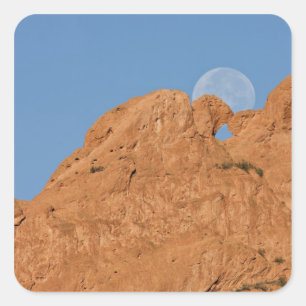 USA, Colorado, Colorado Springs, Garden of the Square Sticker