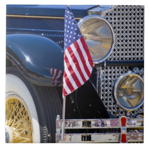 USA, Colorado, Frisco. Vintage Packard auto Ceramic Tile