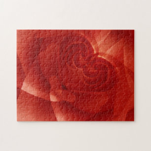 USA, Colorado, Lafayette. Red rose montage Jigsaw Puzzle