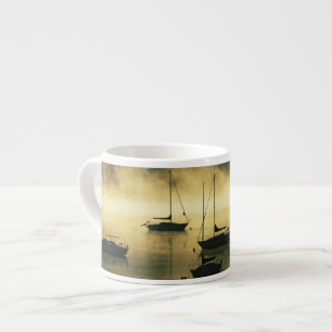 USA, Colorado, Lake Dillon. The early morning Espresso Cup