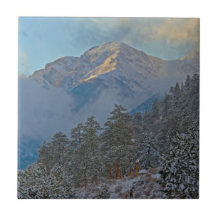 USA, Colorado, Mountains In Estes Park Tile