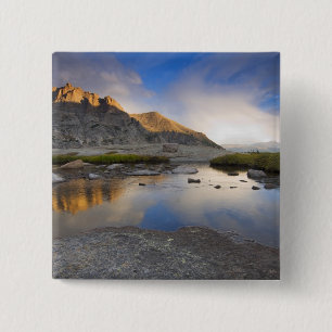 USA, Colorado, Rocky Mountain NP. 15 Cm Square Badge