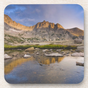 USA, Colorado, Rocky Mountain NP. Storm clouds Coaster