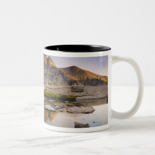 USA, Colorado, Rocky Mountain NP. Storm clouds Two-Tone Coffee Mug