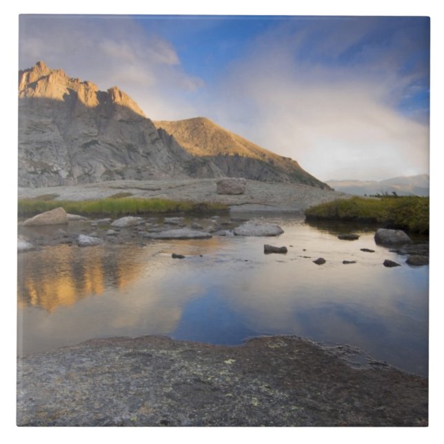 USA, Colorado, Rocky Mountain NP. Tile (Front)