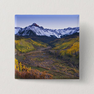 USA, Colorado, Rocky Mountains, San Juan 15 Cm Square Badge